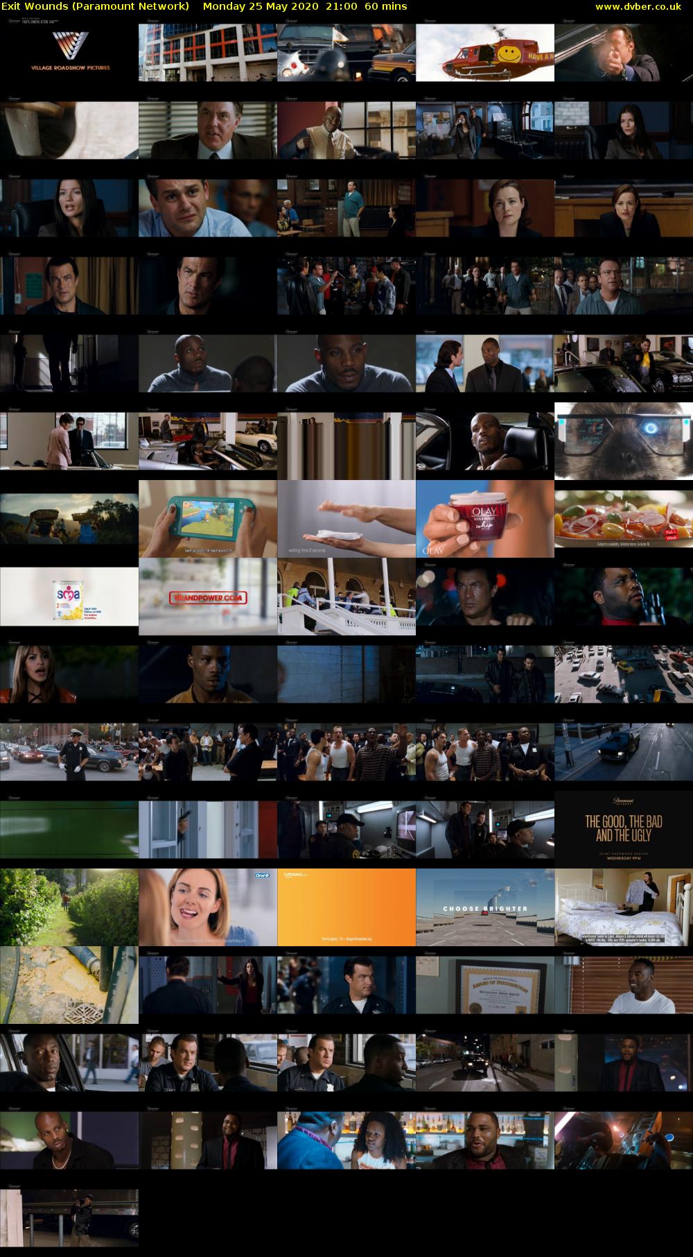 Exit Wounds (Paramount Network) Monday 25 May 2020 21:00 - 22:00
