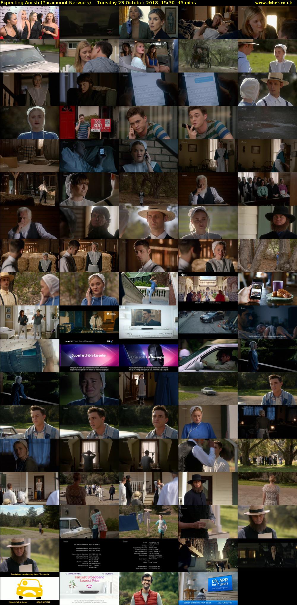Expecting Amish (Paramount Network) Tuesday 23 October 2018 15:30 - 16:15