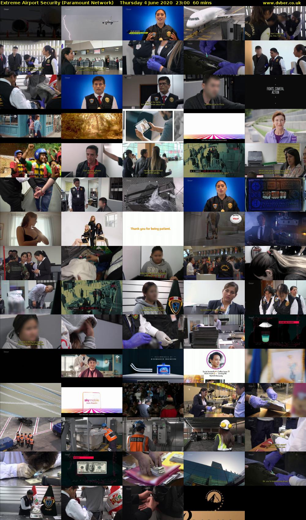 Extreme Airport Security (Paramount Network) Thursday 4 June 2020 23:00 - 00:00