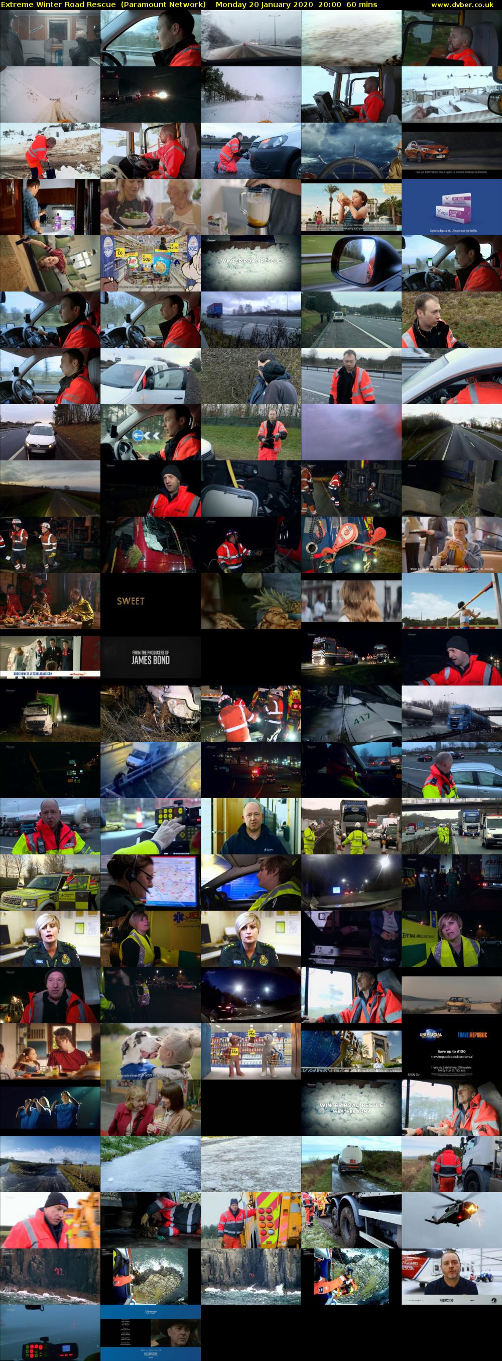 Extreme Winter Road Rescue  (Paramount Network) Monday 20 January 2020 20:00 - 21:00