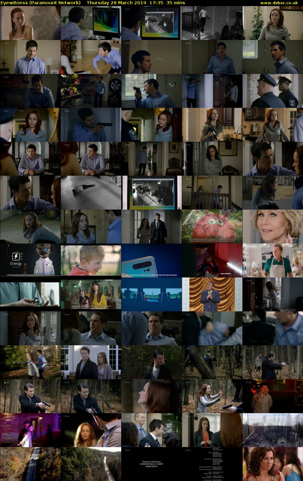 Eyewitness (Paramount Network) Thursday 28 March 2019 17:35 - 18:10