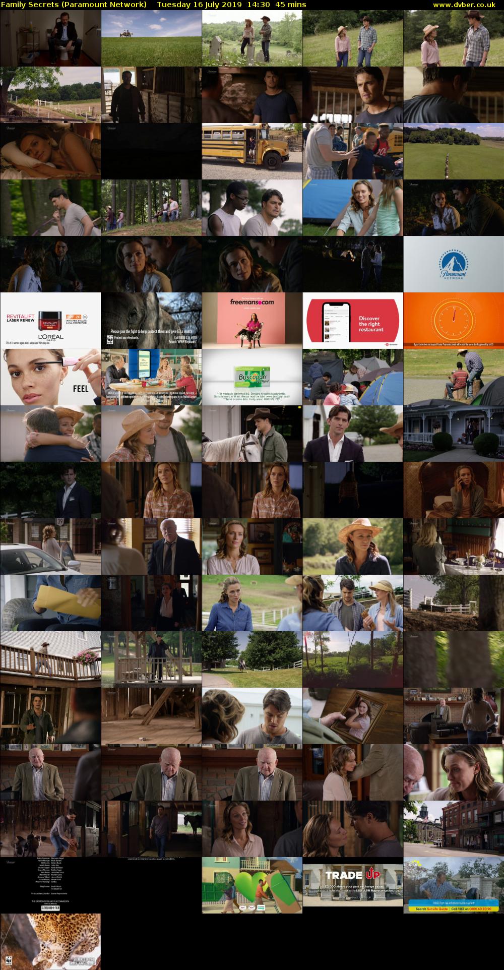 Family Secrets (Paramount Network) Tuesday 16 July 2019 14:30 - 15:15