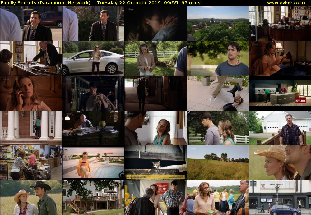 Family Secrets (Paramount Network) Tuesday 22 October 2019 09:55 - 11:00