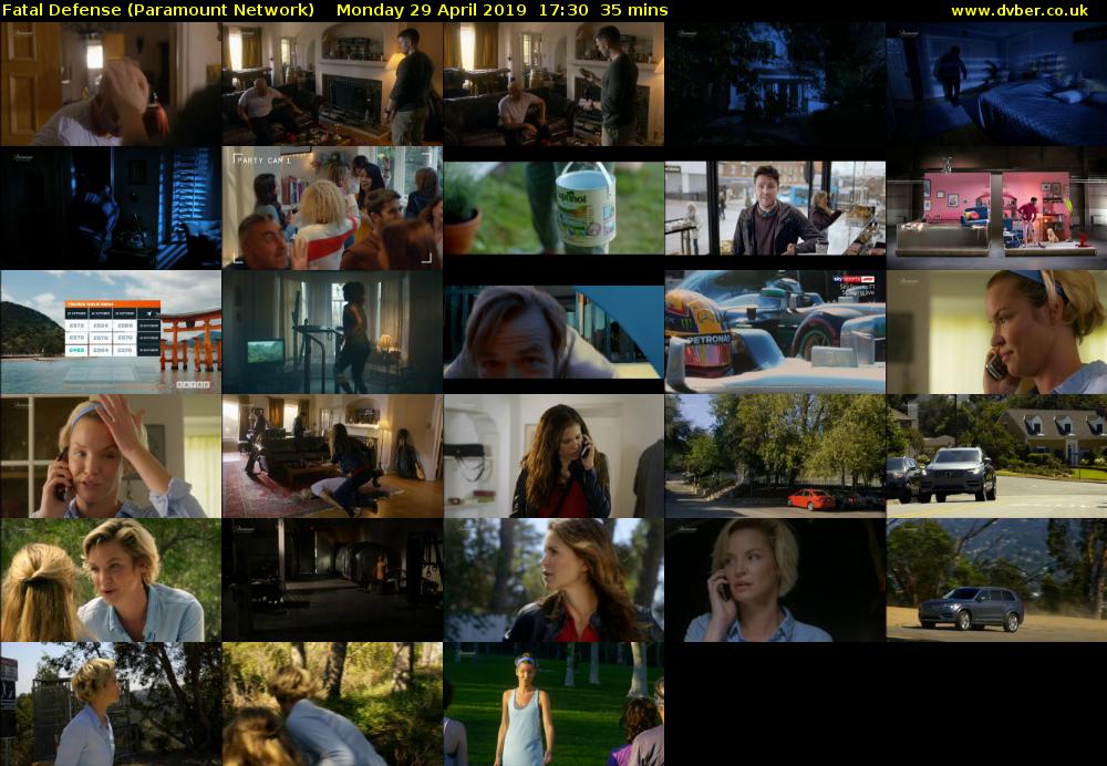 Fatal Defense (Paramount Network) Monday 29 April 2019 17:30 - 18:05