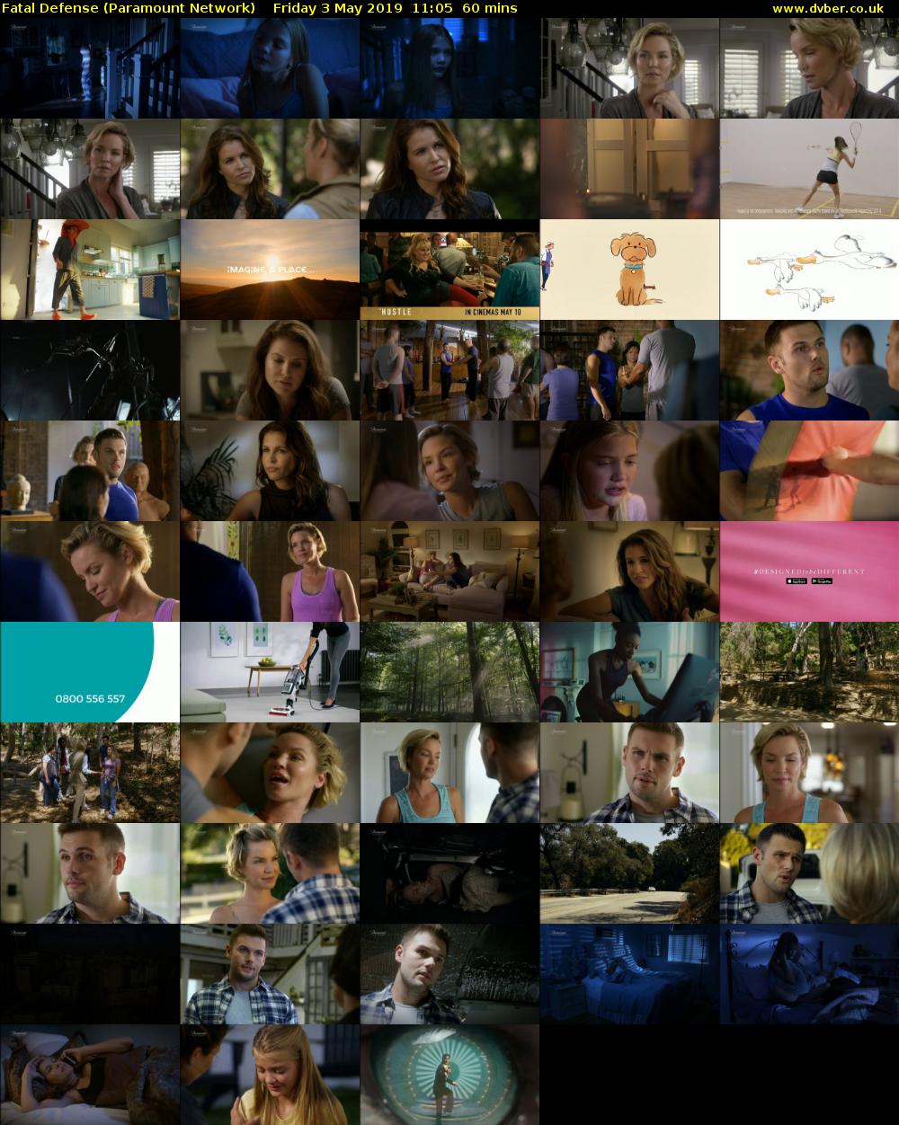 Fatal Defense (Paramount Network) Friday 3 May 2019 11:05 - 12:05