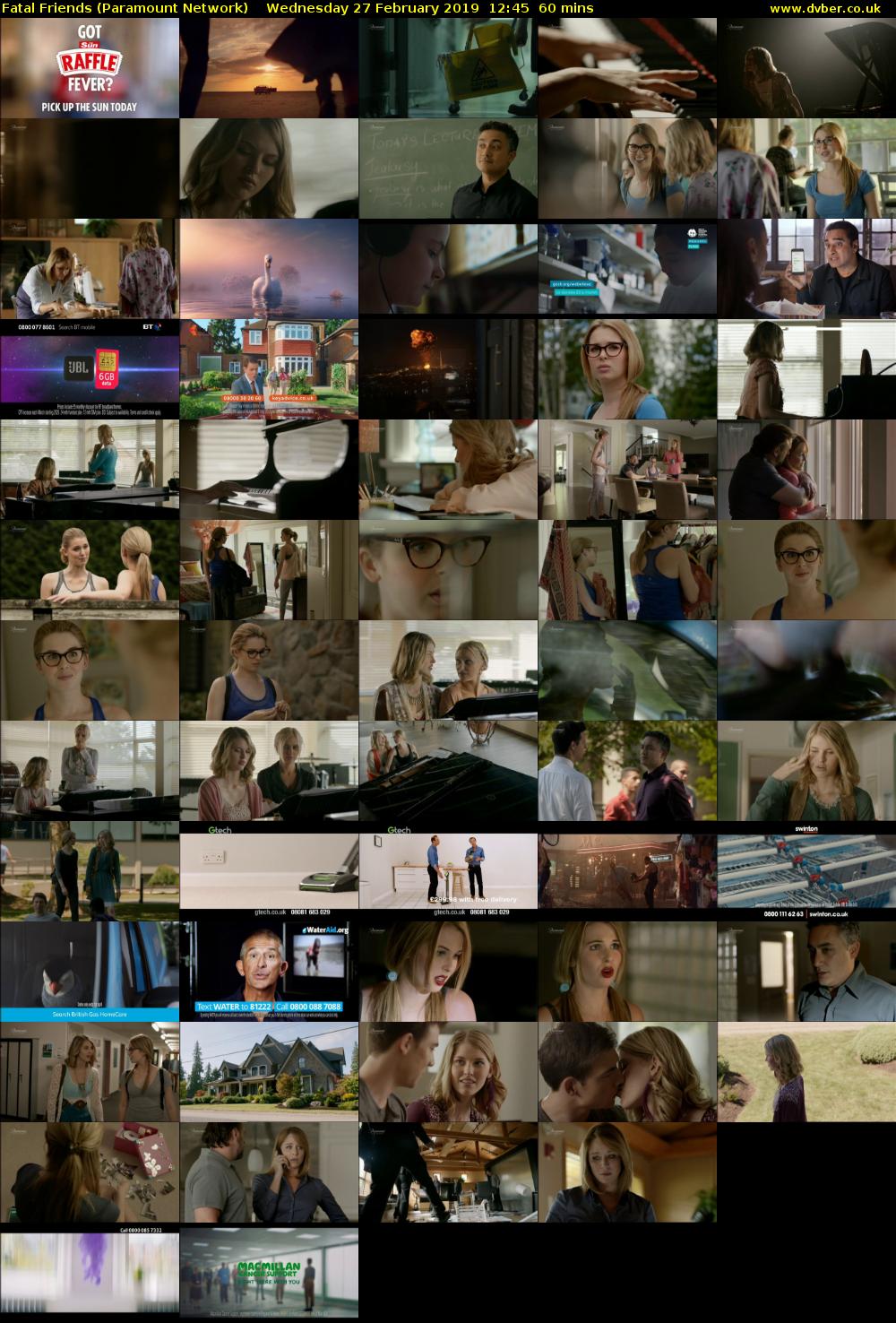 Fatal Friends (Paramount Network) Wednesday 27 February 2019 12:45 - 13:45