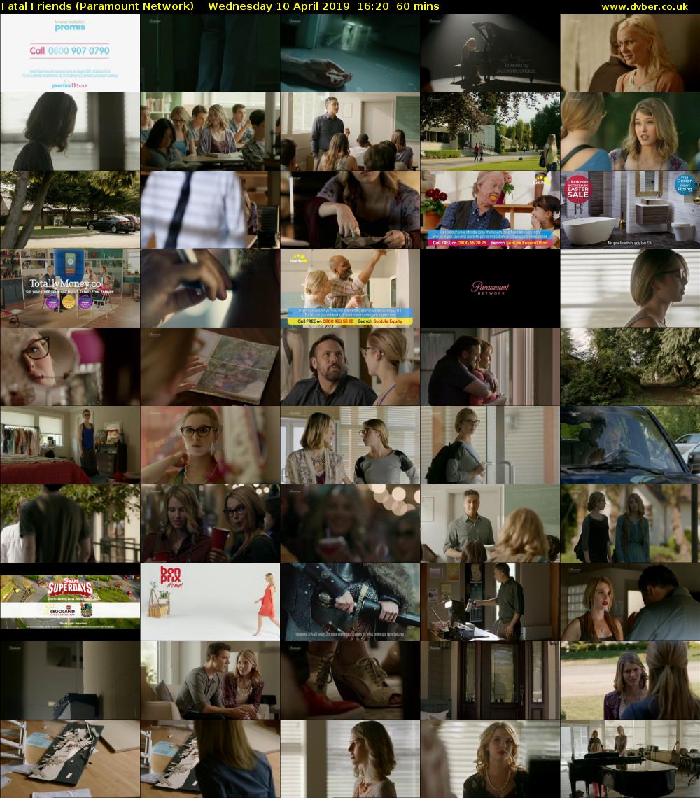 Fatal Friends (Paramount Network) Wednesday 10 April 2019 16:20 - 17:20