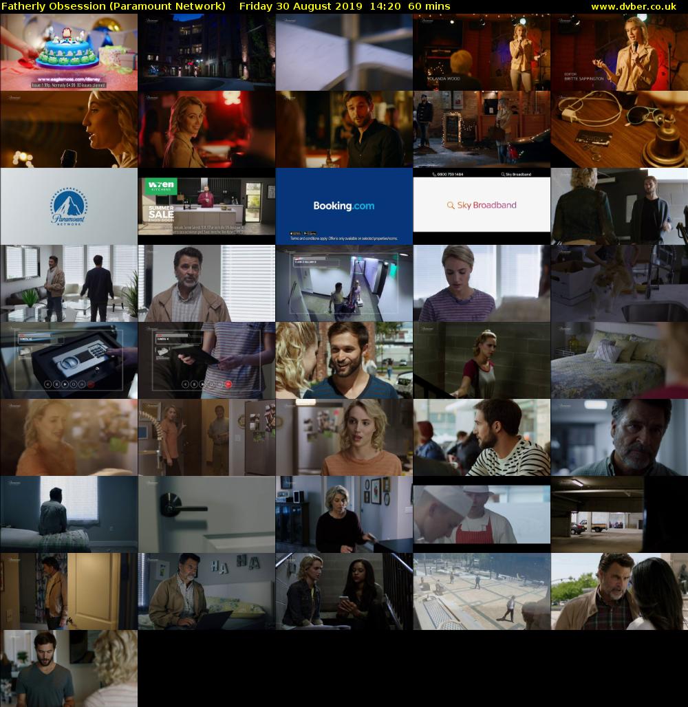 Fatherly Obsession (Paramount Network) Friday 30 August 2019 14:20 - 15:20