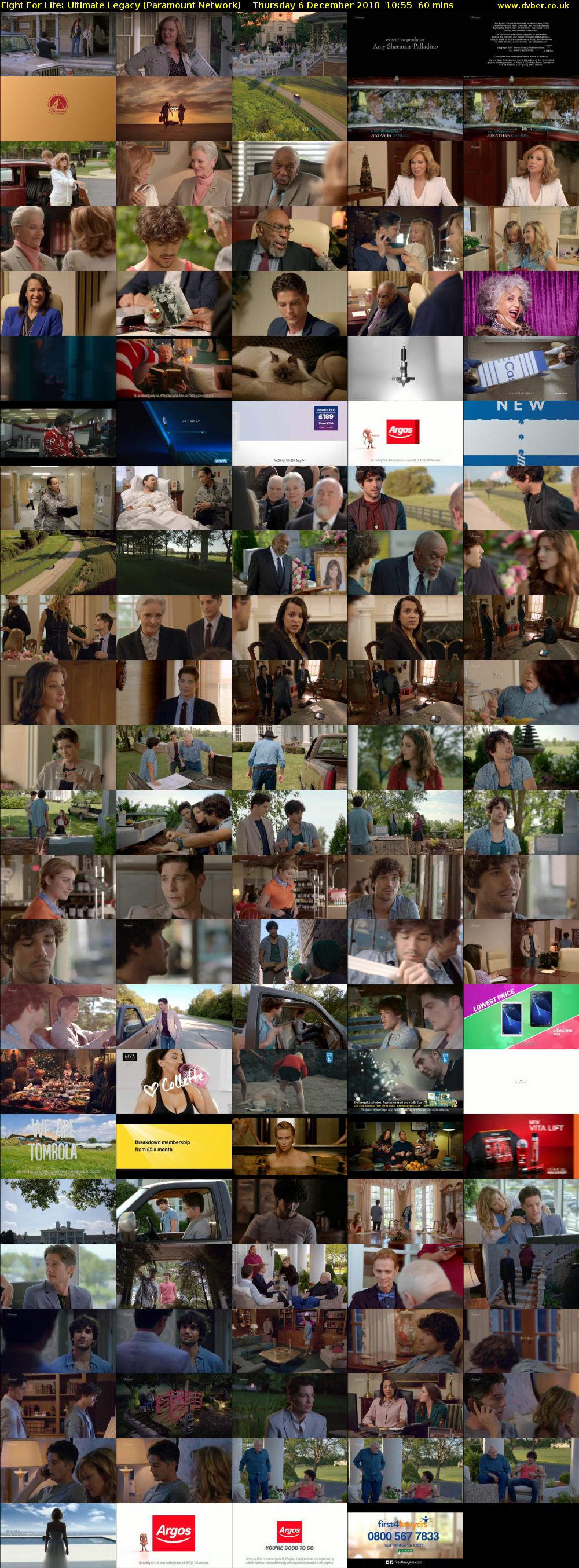 Fight For Life: Ultimate Legacy (Paramount Network) Thursday 6 December 2018 10:55 - 11:55
