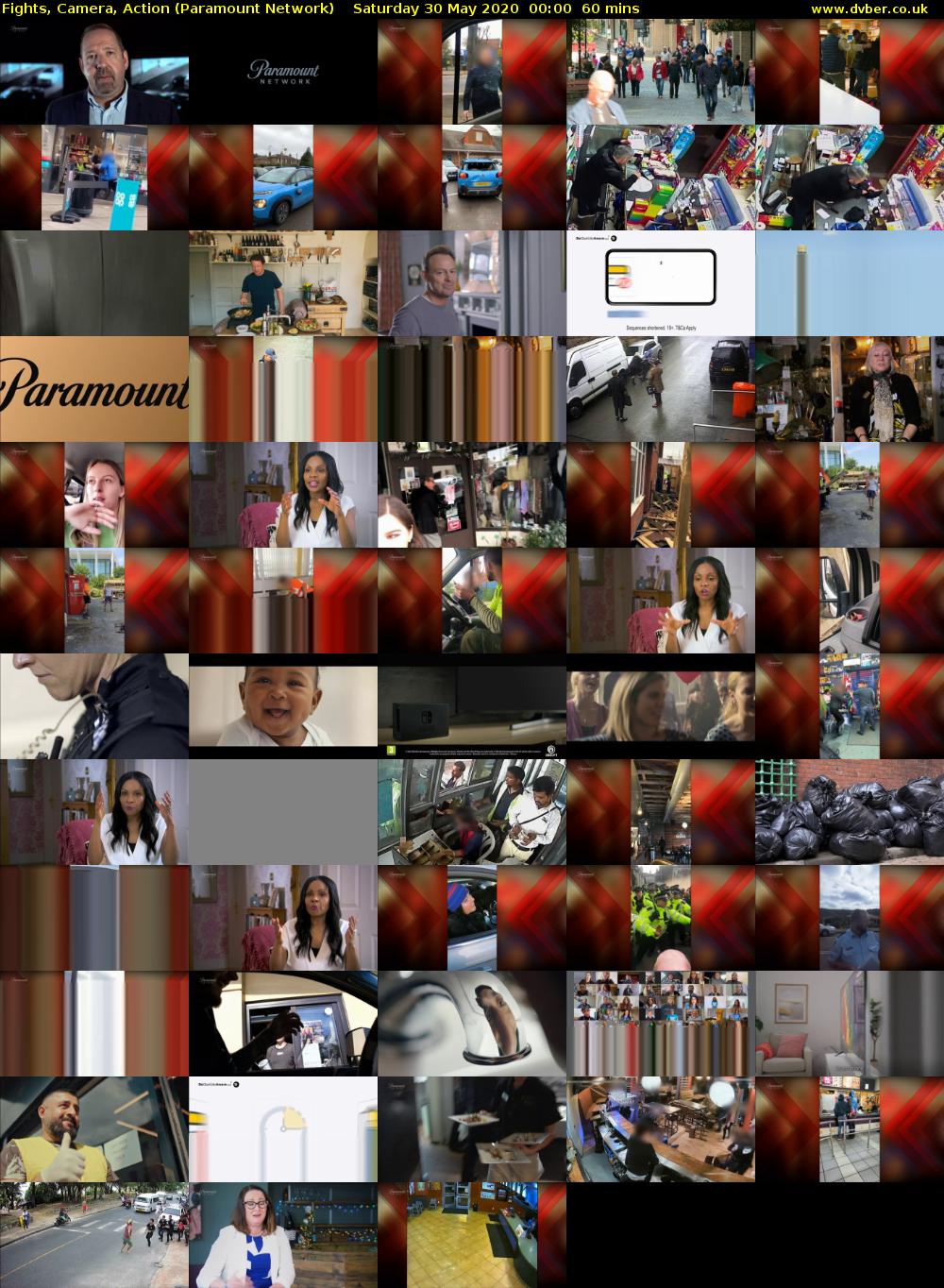Fights, Camera, Action (Paramount Network) Saturday 30 May 2020 00:00 - 01:00