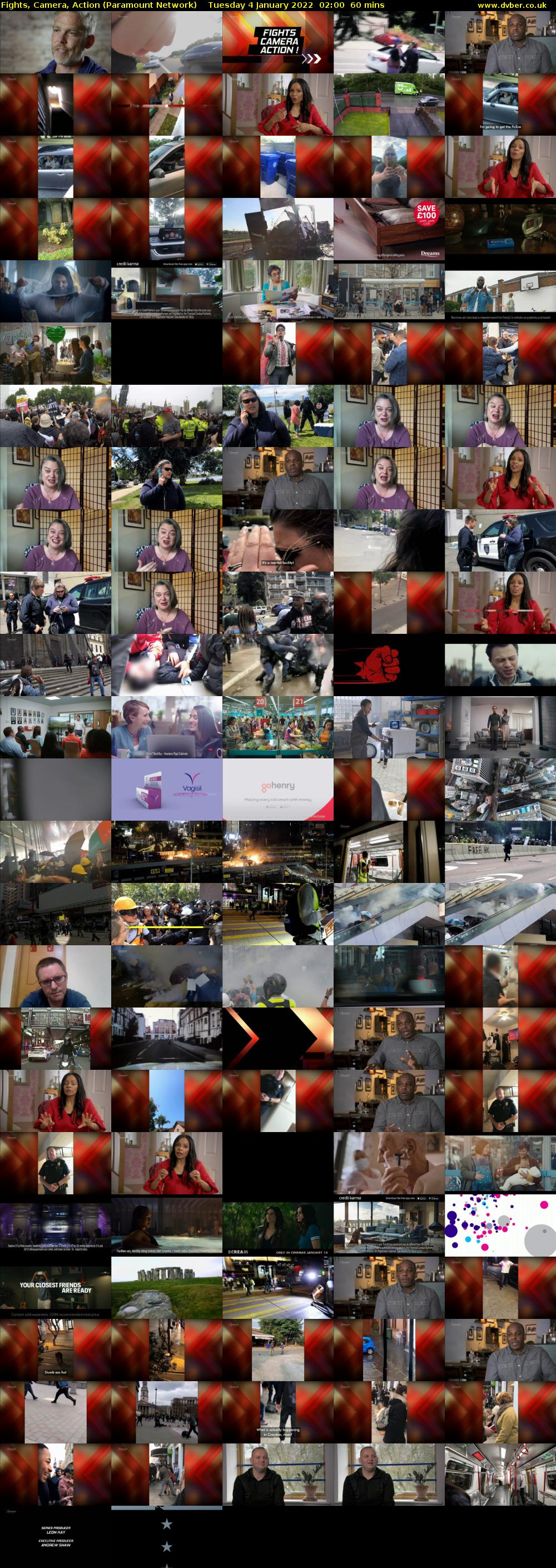 Fights, Camera, Action (Paramount Network) Tuesday 4 January 2022 02:00 - 03:00
