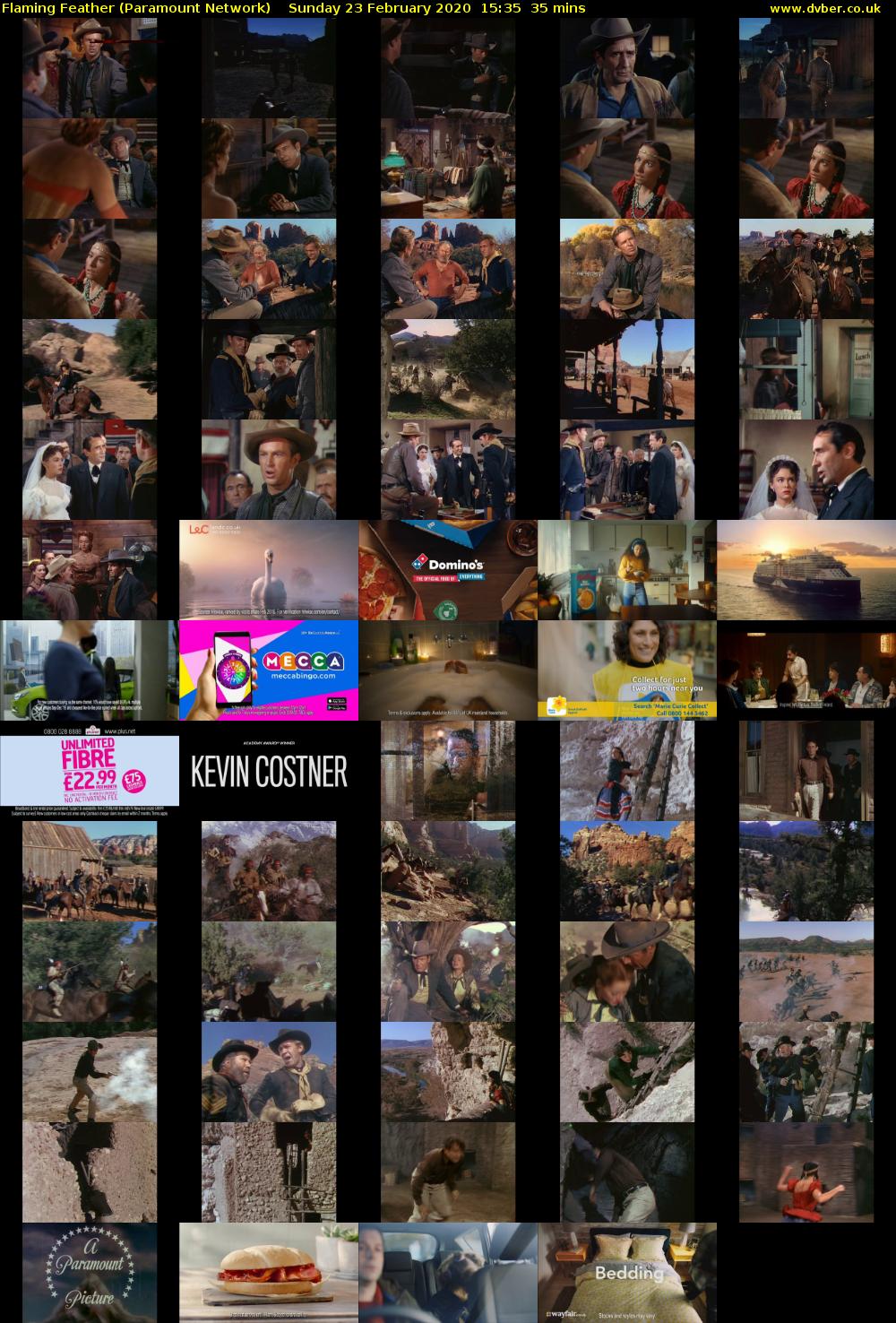 Flaming Feather (Paramount Network) Sunday 23 February 2020 15:35 - 16:10