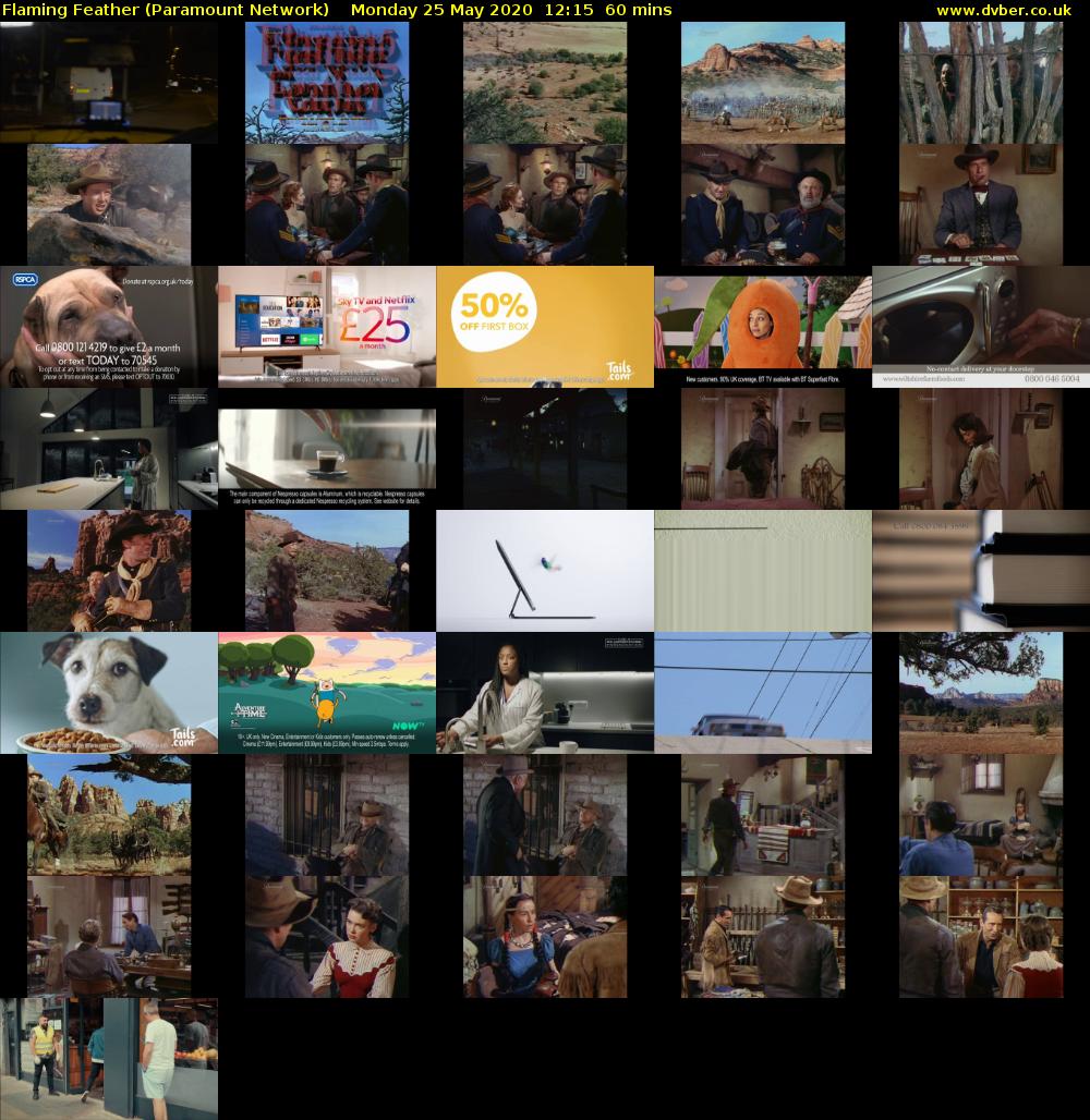 Flaming Feather (Paramount Network) Monday 25 May 2020 12:15 - 13:15