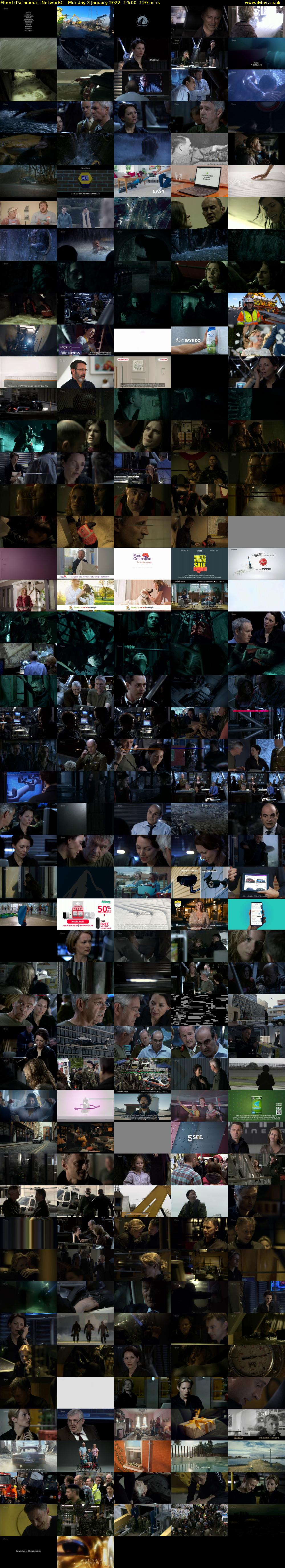 Flood (Paramount Network) Monday 3 January 2022 14:00 - 16:00