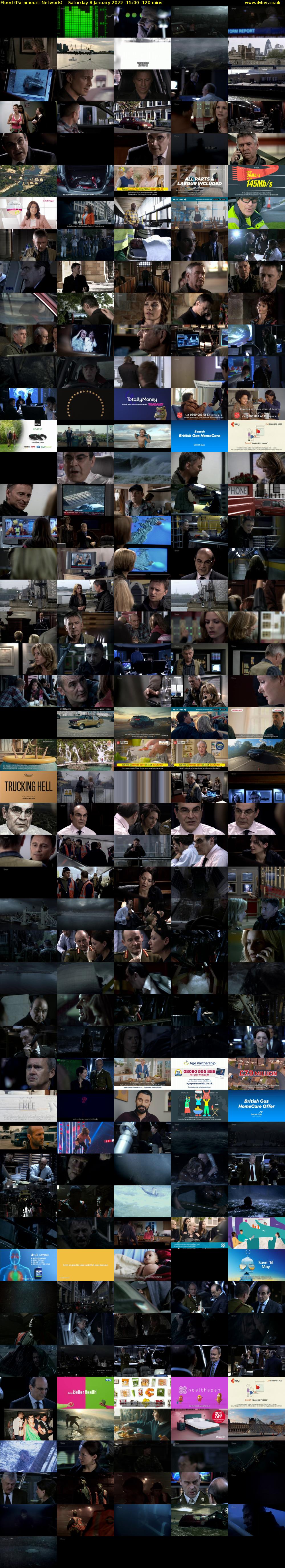 Flood (Paramount Network) Saturday 8 January 2022 15:00 - 17:00