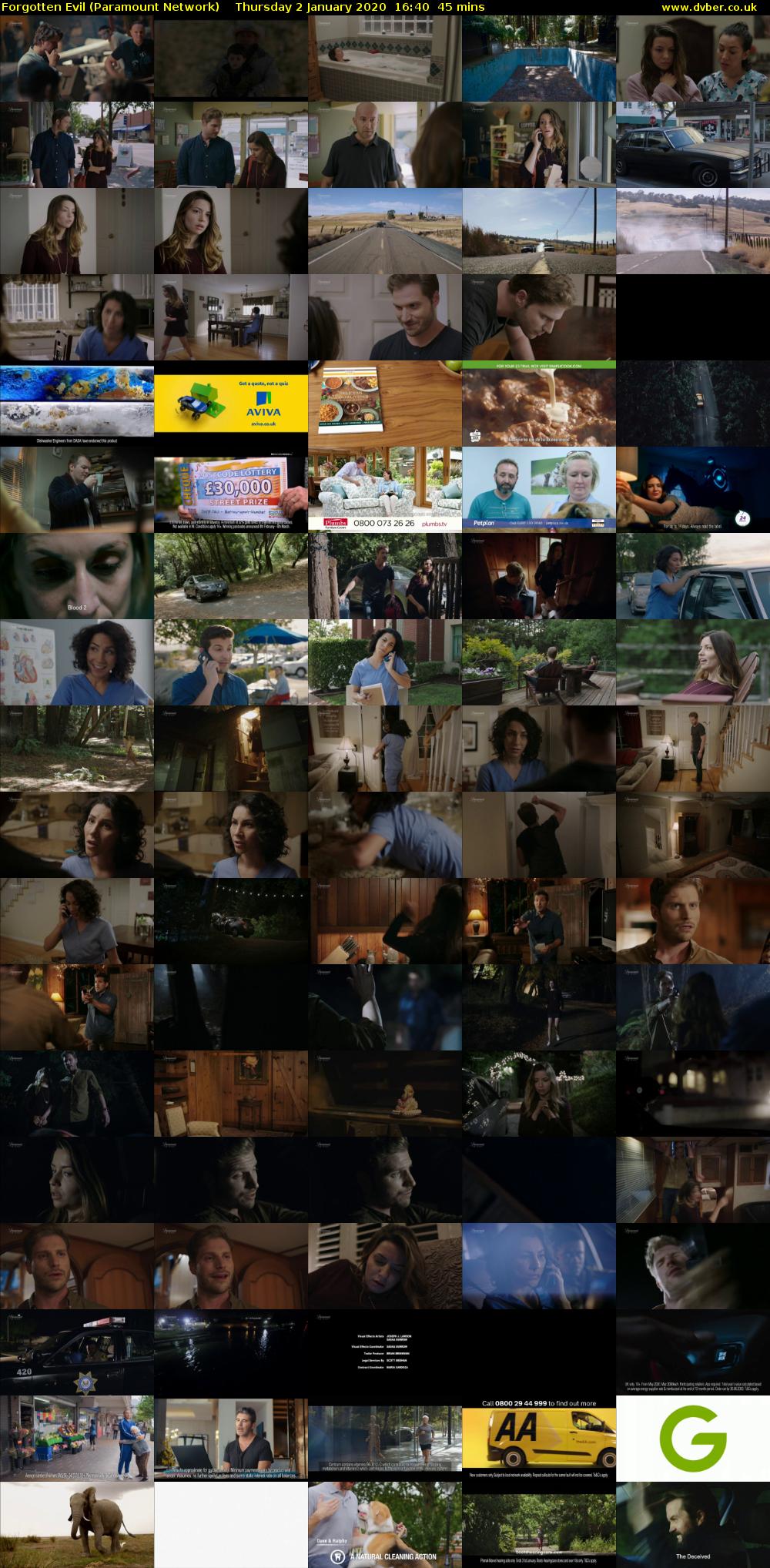 Forgotten Evil (Paramount Network) Thursday 2 January 2020 16:40 - 17:25