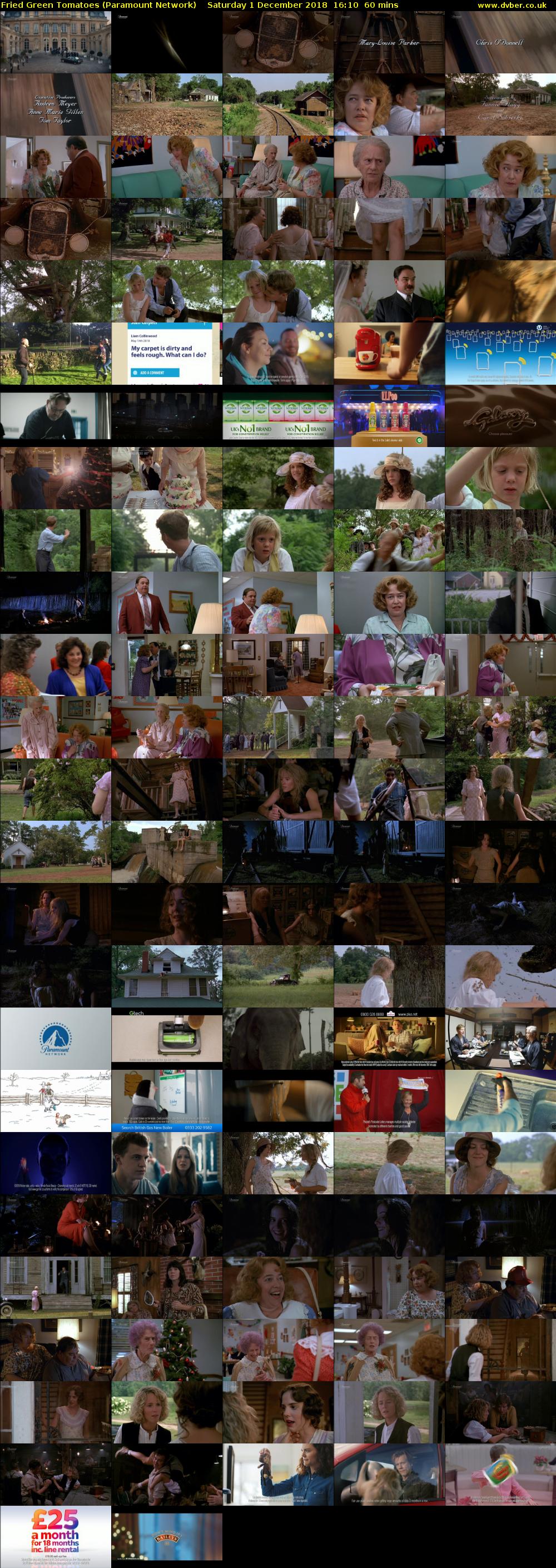 Fried Green Tomatoes (Paramount Network) Saturday 1 December 2018 16:10 - 17:10