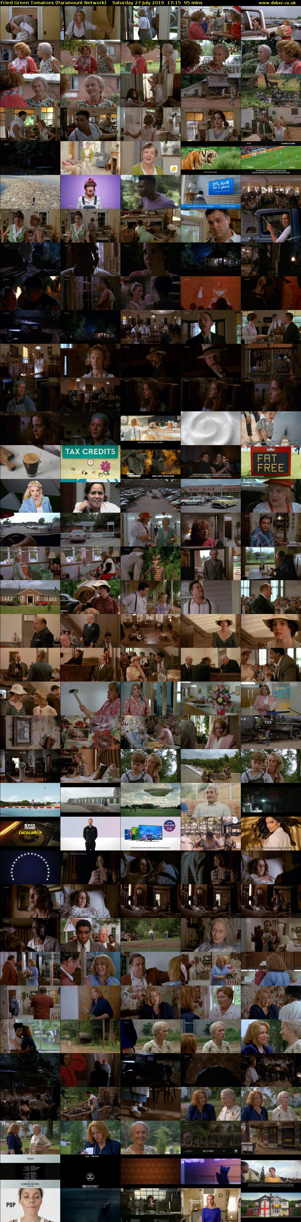 Fried Green Tomatoes (Paramount Network) Saturday 27 July 2019 17:15 - 18:50