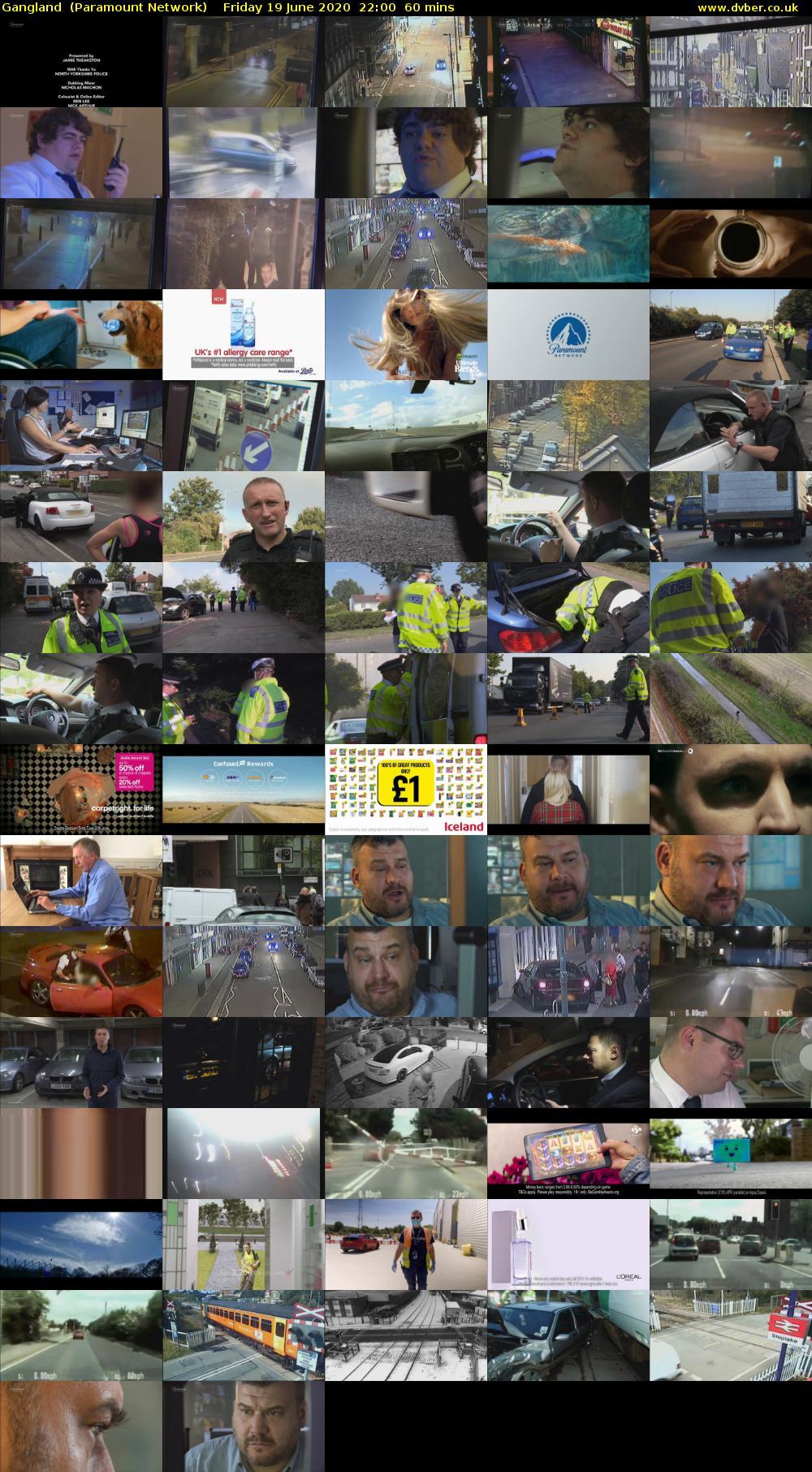 Gangland  (Paramount Network) Friday 19 June 2020 22:00 - 23:00