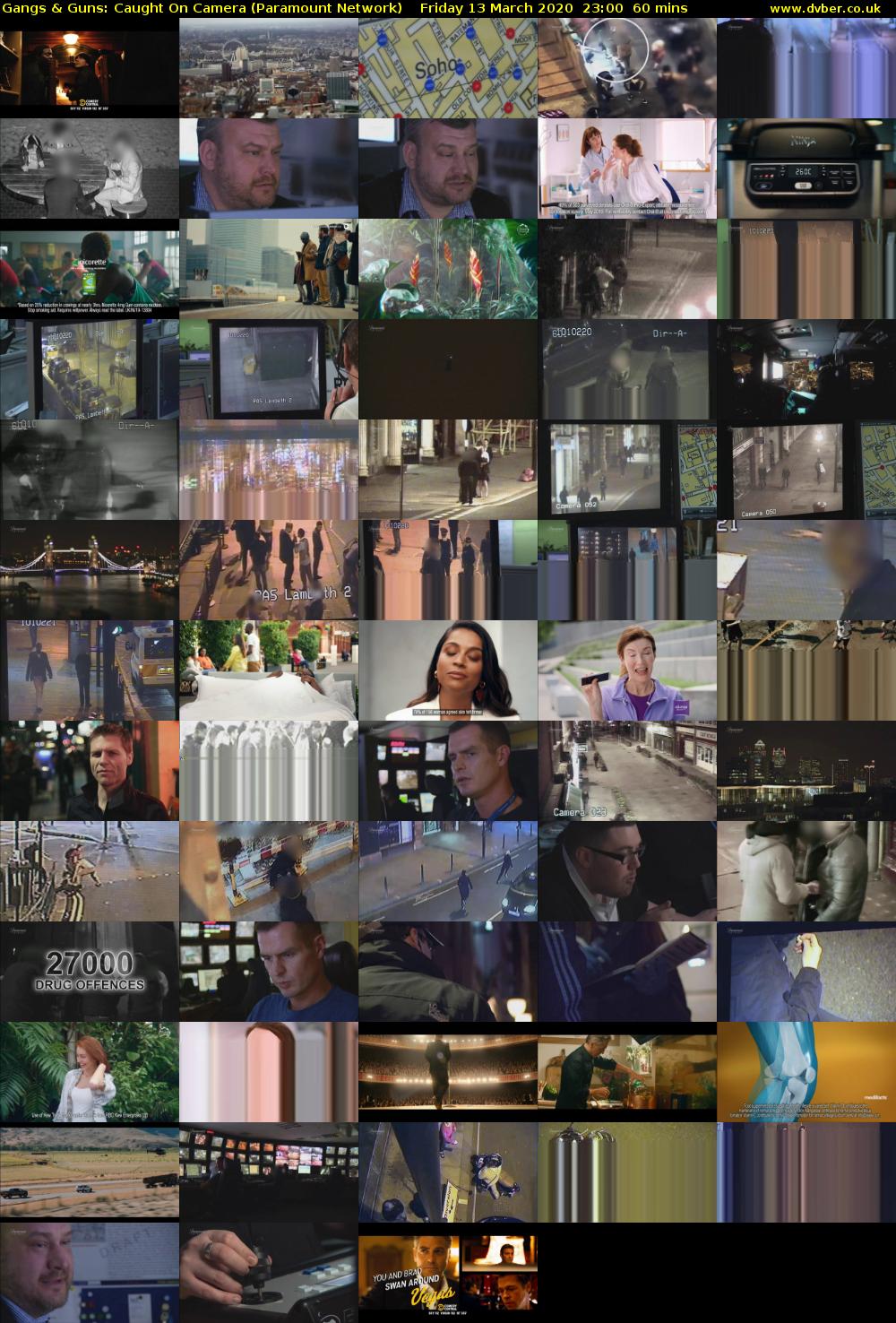 Gangs & Guns: Caught On Camera (Paramount Network) Friday 13 March 2020 23:00 - 00:00