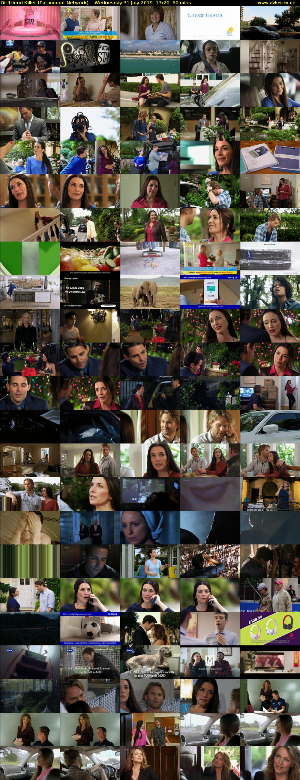 Girlfriend Killer (Paramount Network) Wednesday 31 July 2019 13:20 - 14:20