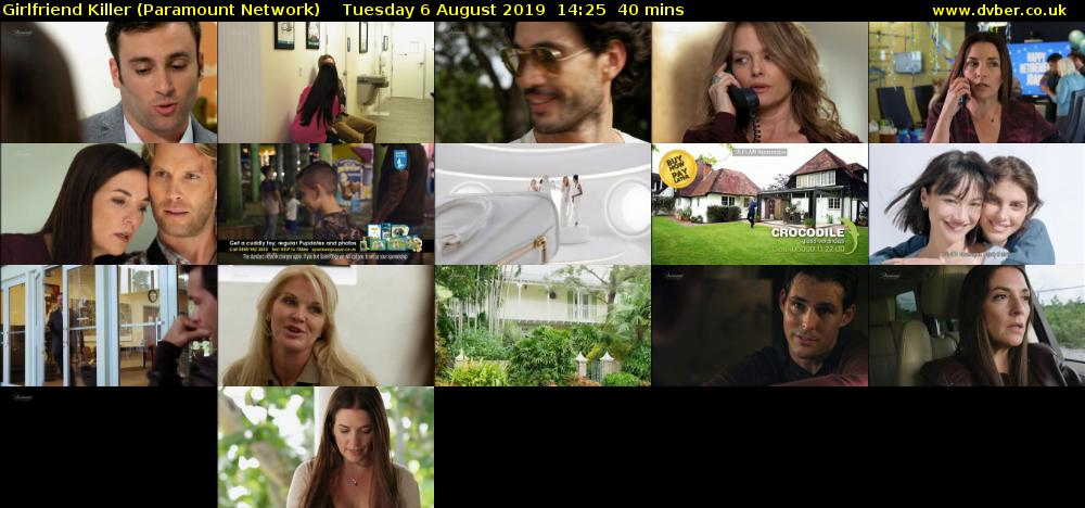 Girlfriend Killer (Paramount Network) Tuesday 6 August 2019 14:25 - 15:05