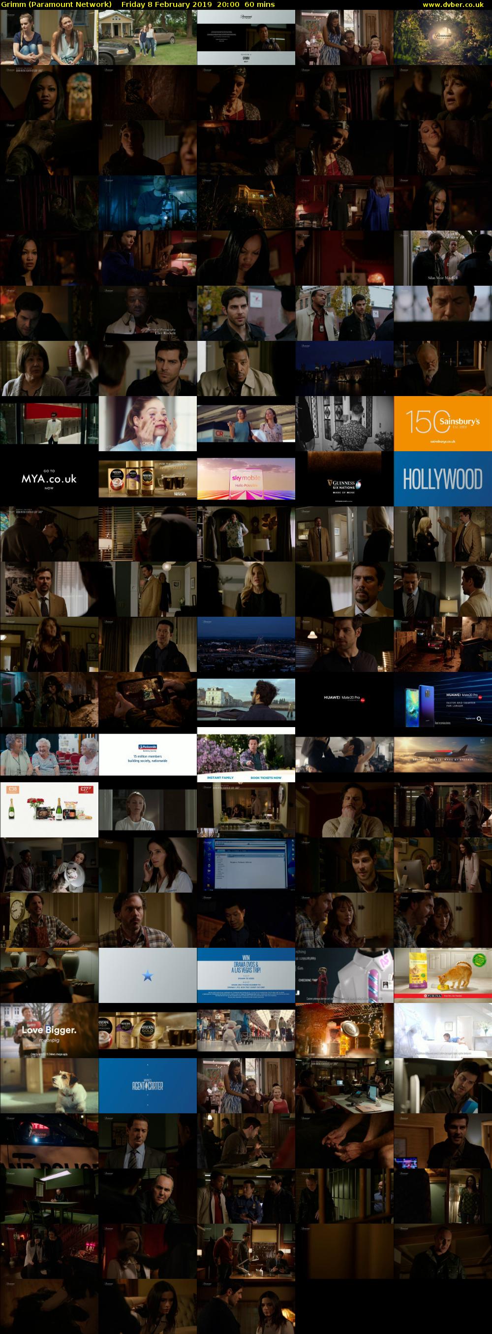 Grimm (Paramount Network) Friday 8 February 2019 20:00 - 21:00