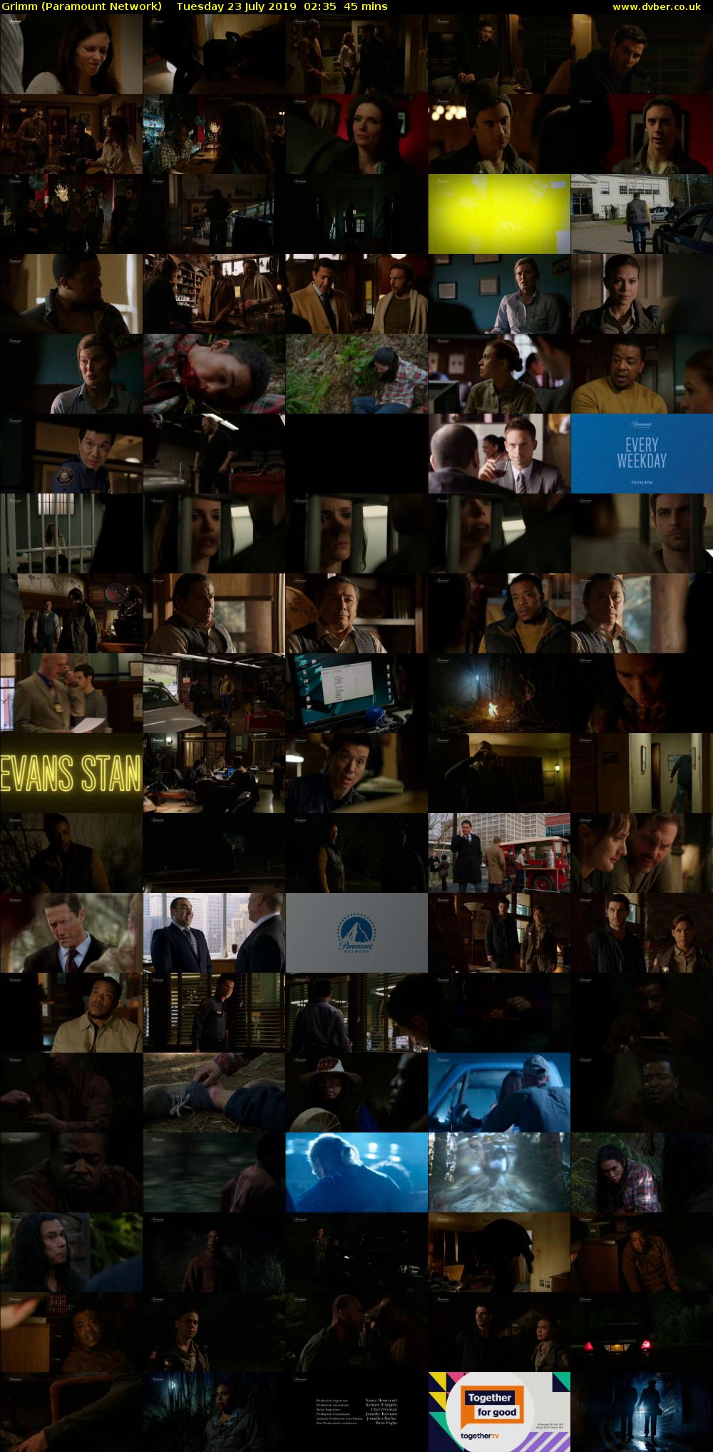Grimm (Paramount Network) Tuesday 23 July 2019 02:35 - 03:20