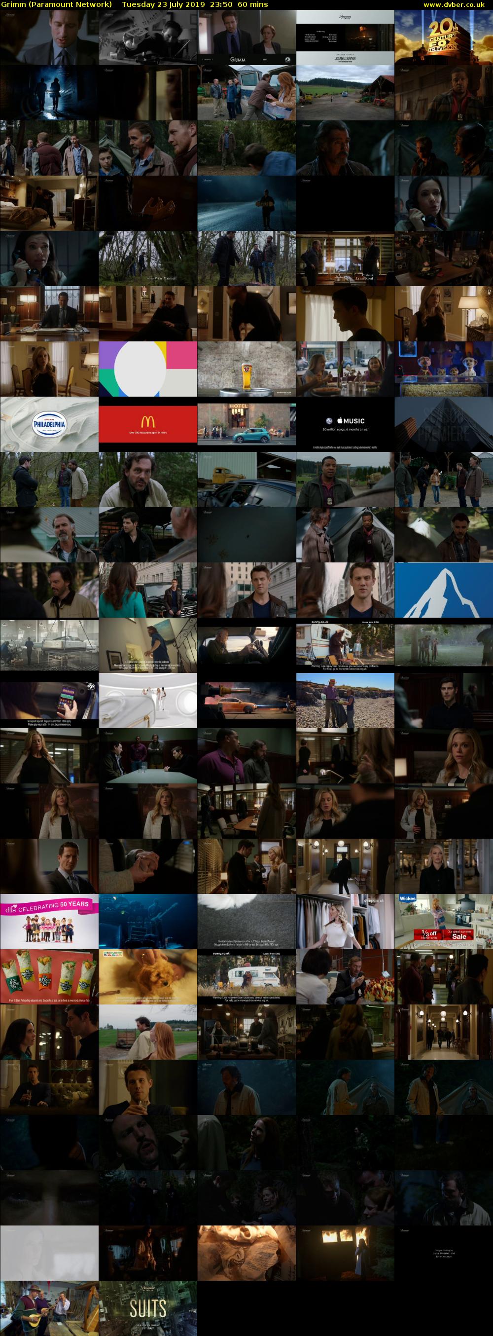 Grimm (Paramount Network) Tuesday 23 July 2019 23:50 - 00:50