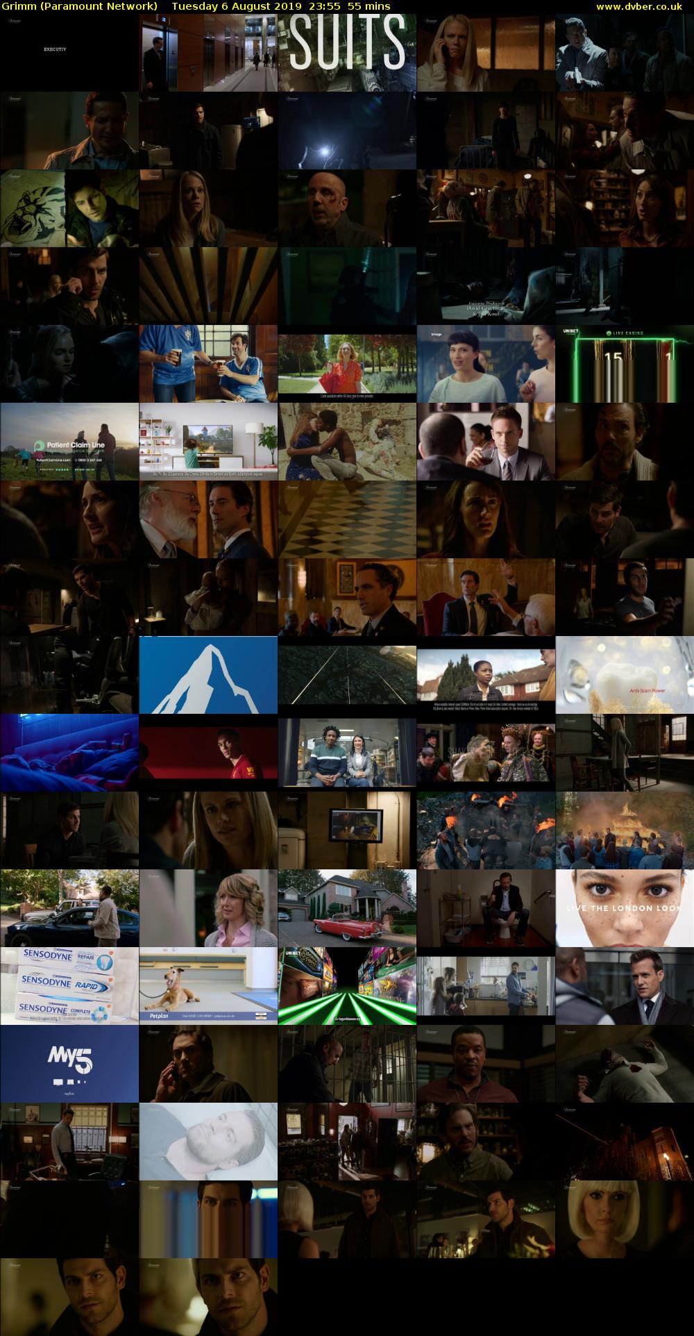 Grimm (Paramount Network) Tuesday 6 August 2019 23:55 - 00:50