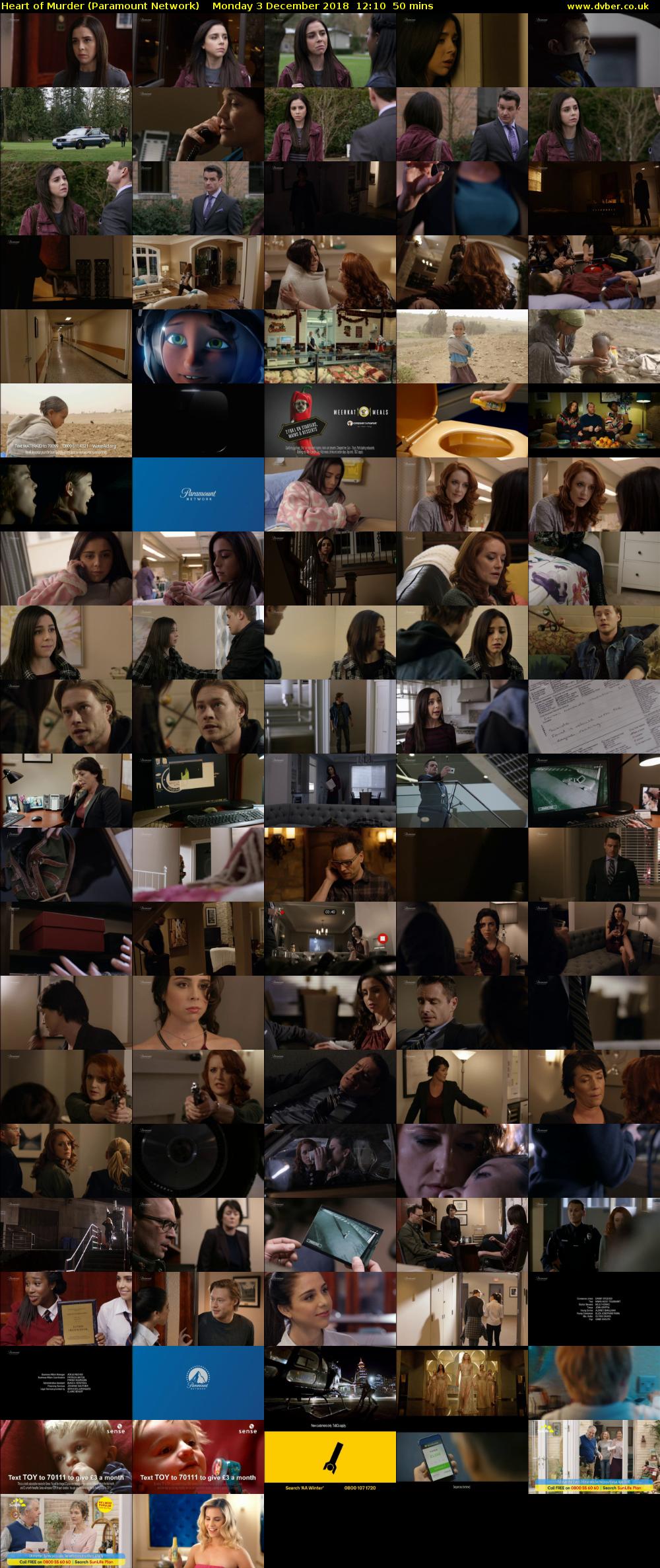 Heart of Murder (Paramount Network) Monday 3 December 2018 12:10 - 13:00