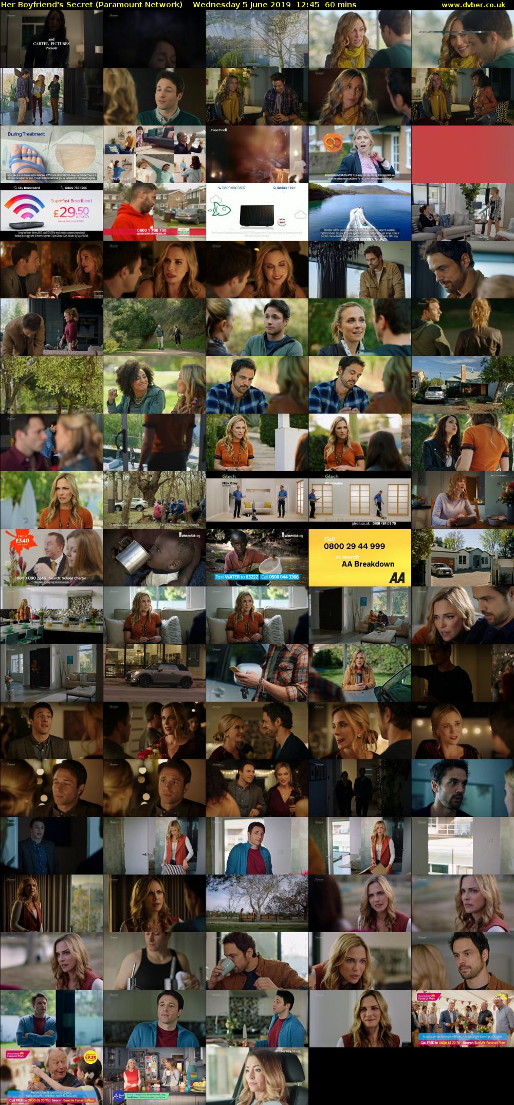 Her Boyfriend's Secret (Paramount Network) Wednesday 5 June 2019 12:45 - 13:45