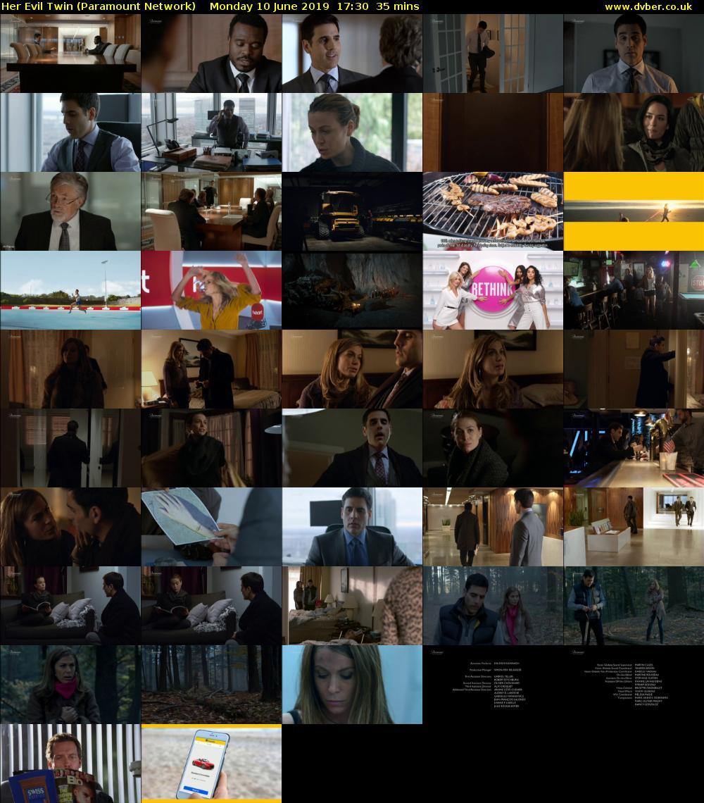 Her Evil Twin (Paramount Network) Monday 10 June 2019 17:30 - 18:05