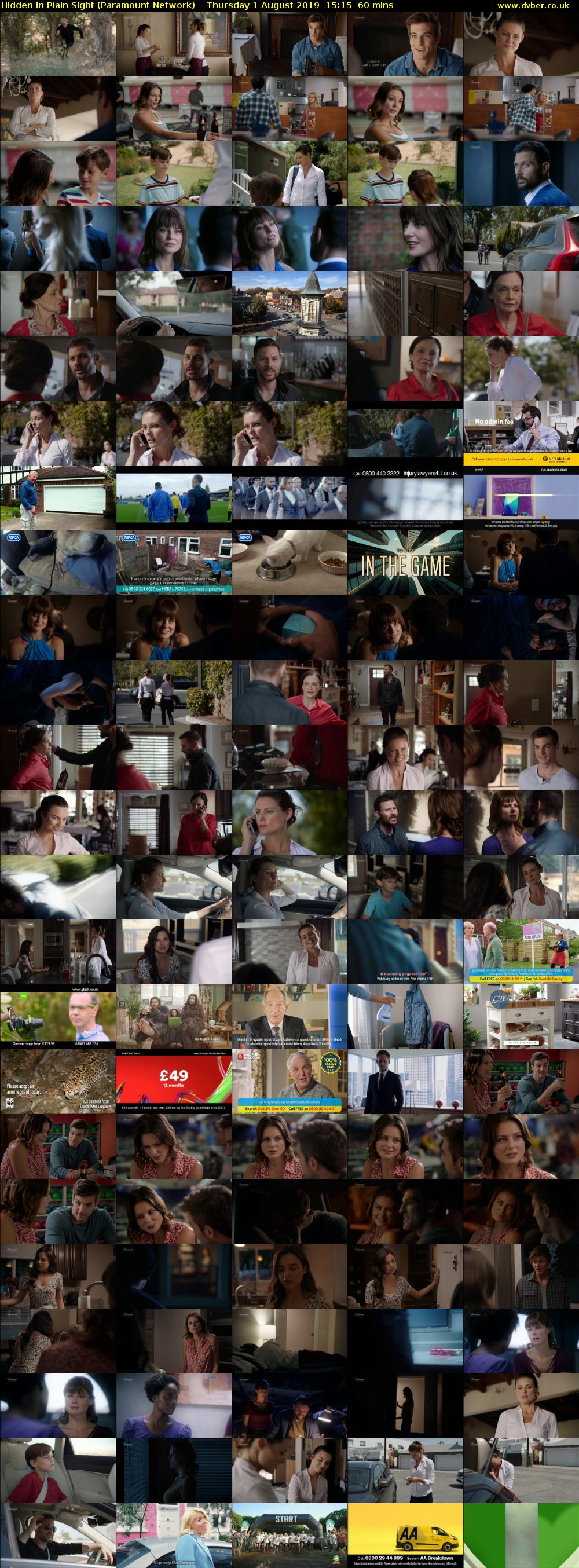 Hidden In Plain Sight (Paramount Network) Thursday 1 August 2019 15:15 - 16:15