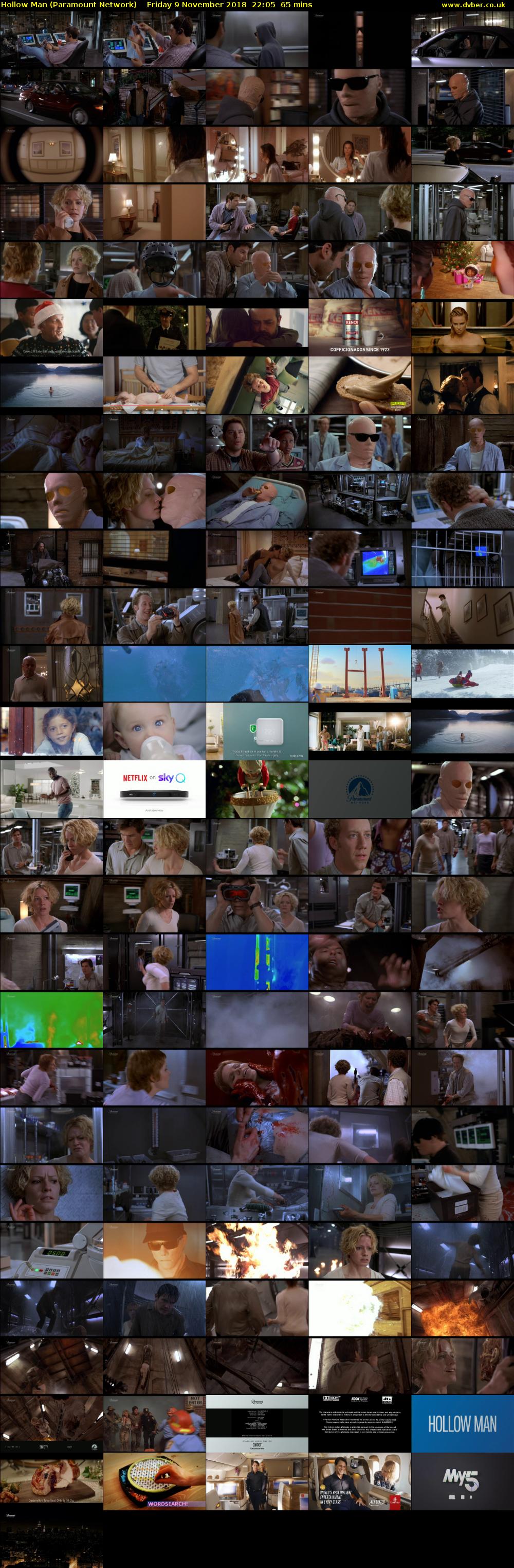 Hollow Man (Paramount Network) Friday 9 November 2018 22:05 - 23:10