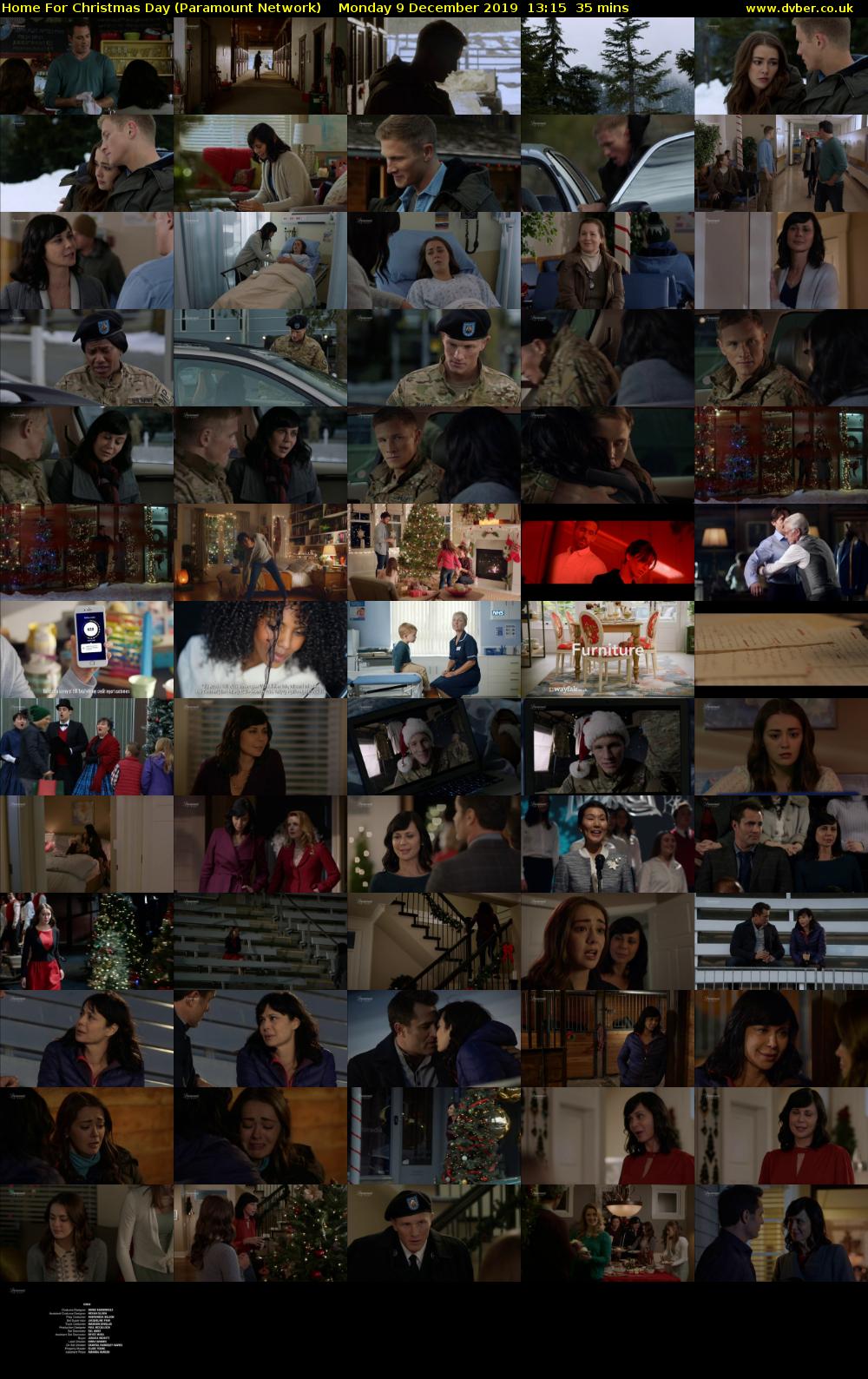 Home For Christmas Day (Paramount Network) Monday 9 December 2019 13:15 - 13:50