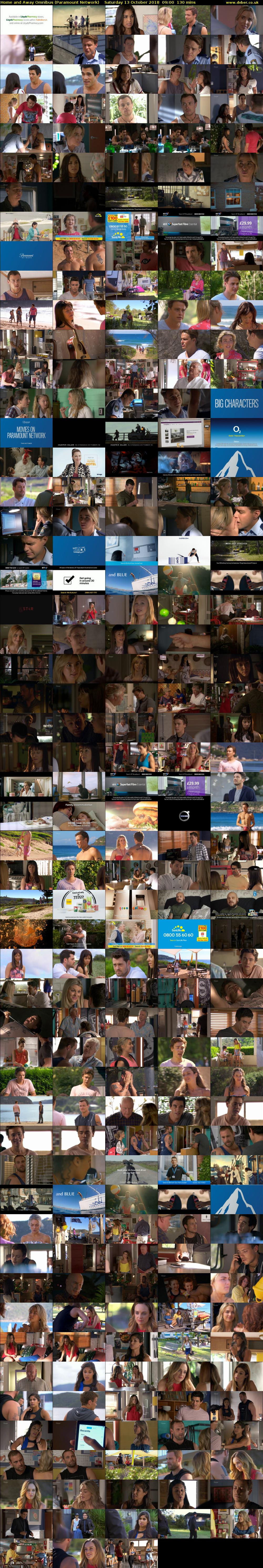 Home and Away Omnibus (Paramount Network) Saturday 13 October 2018 09:00 - 11:10