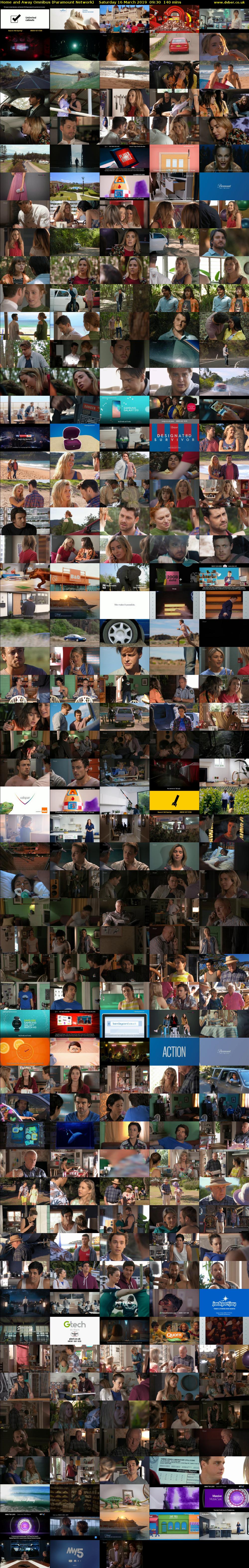 Home and Away Omnibus (Paramount Network) Saturday 16 March 2019 09:30 - 11:50