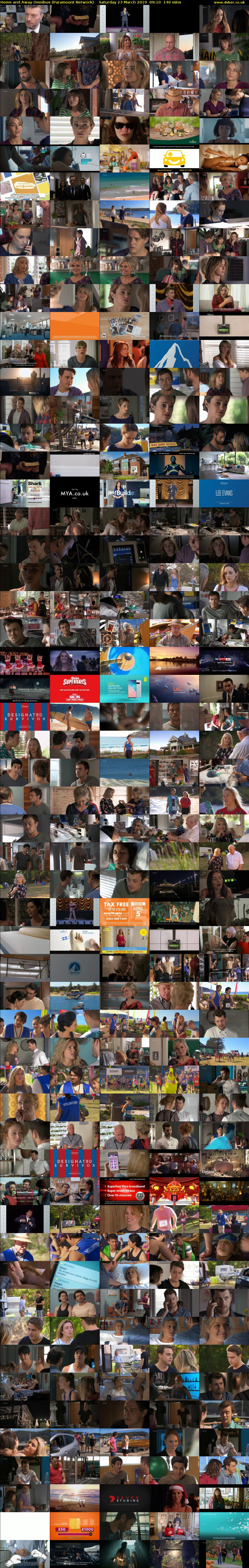 Home and Away Omnibus (Paramount Network) Saturday 23 March 2019 09:10 - 11:30