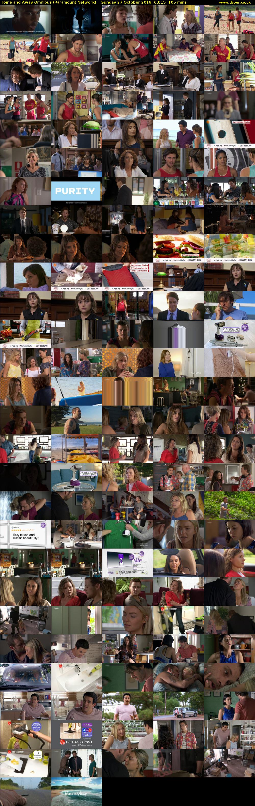 Home and Away Omnibus (Paramount Network) Sunday 27 October 2019 03:15 - 05:00