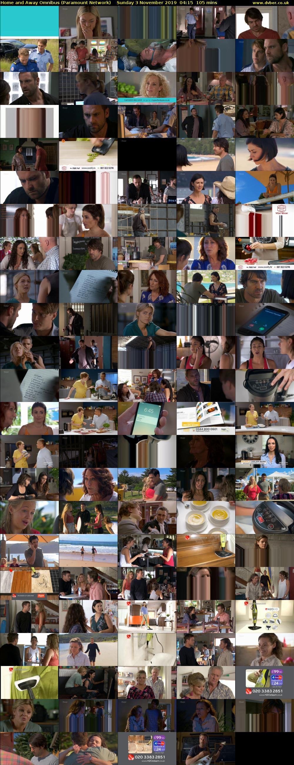 Home and Away Omnibus (Paramount Network) Sunday 3 November 2019 04:15 - 06:00