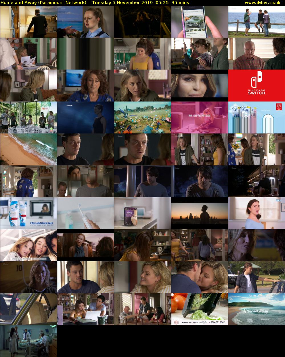 Home and Away (Paramount Network) Tuesday 5 November 2019 05:25 - 06:00