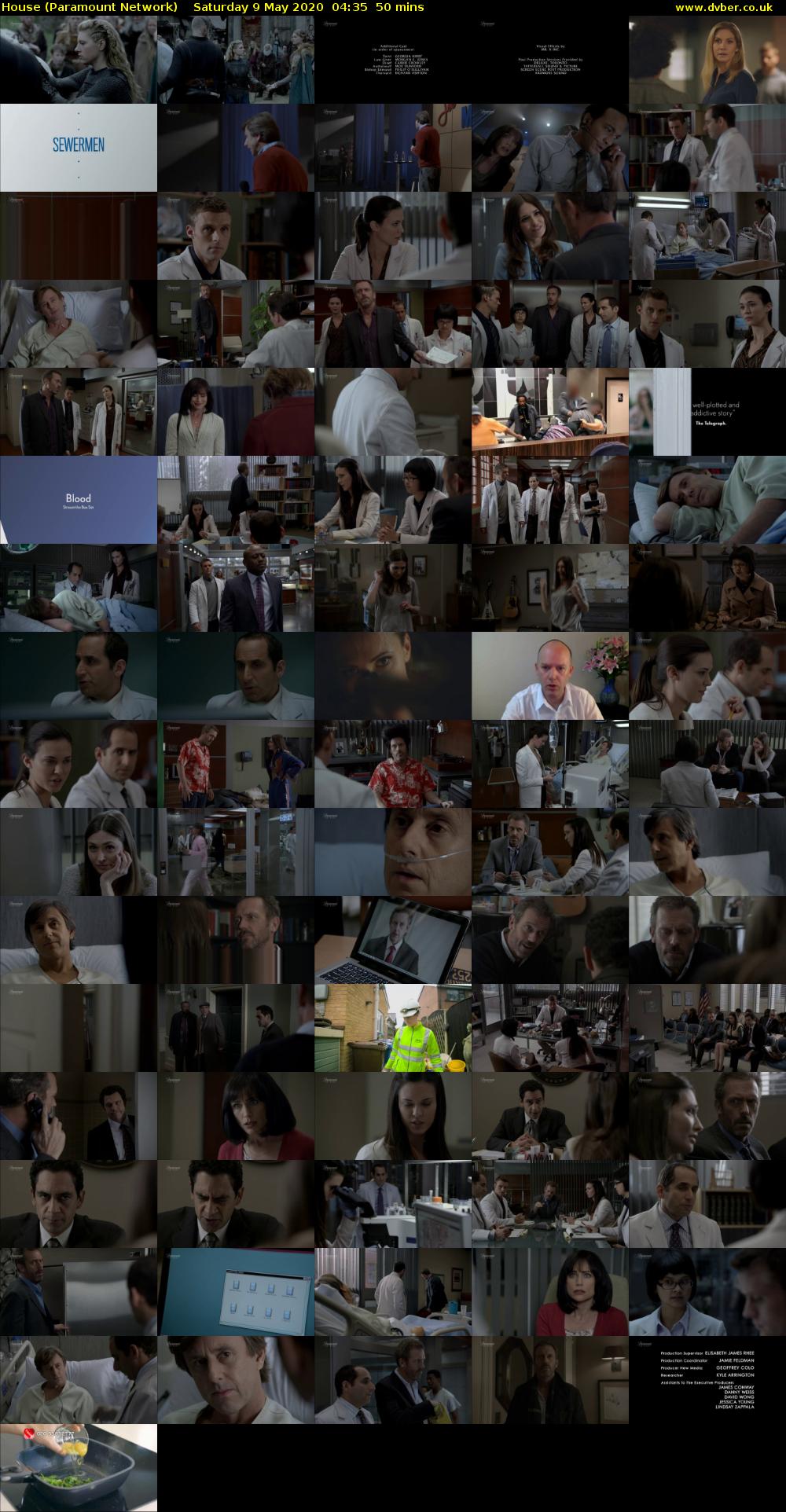 House (Paramount Network) Saturday 9 May 2020 04:35 - 05:25