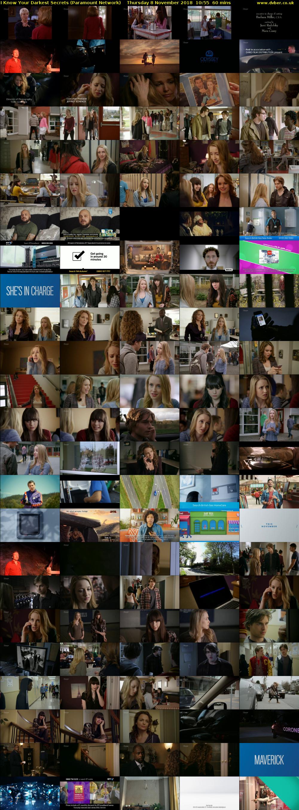 I Know Your Darkest Secrets (Paramount Network) Thursday 8 November 2018 10:55 - 11:55