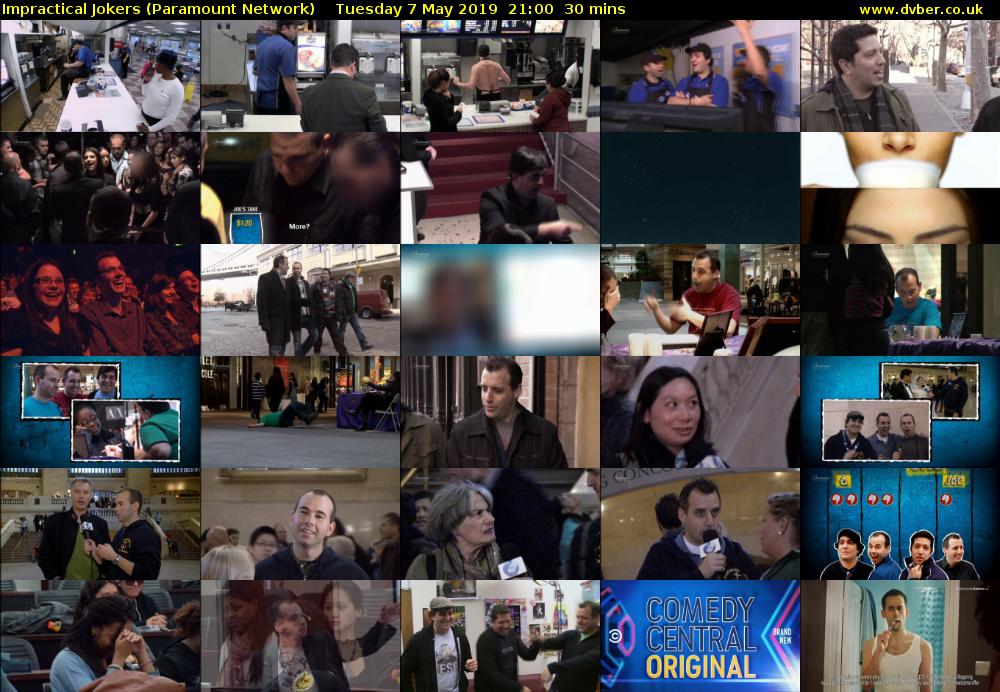 Impractical Jokers (Paramount Network) Tuesday 7 May 2019 21:00 - 21:30