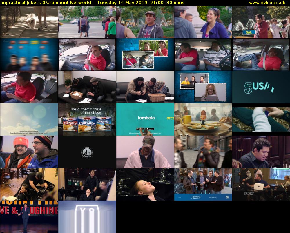 Impractical Jokers (Paramount Network) Tuesday 14 May 2019 21:00 - 21:30