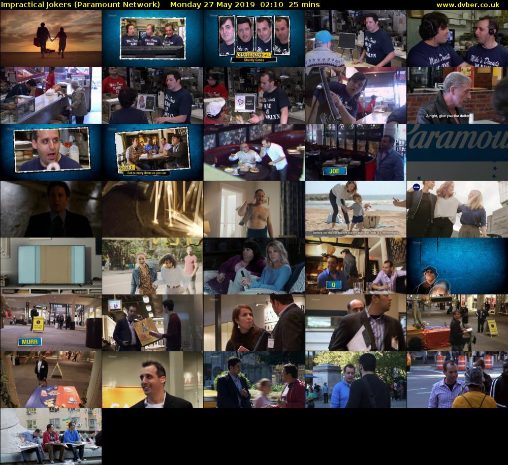 Impractical Jokers (Paramount Network) Monday 27 May 2019 02:10 - 02:35