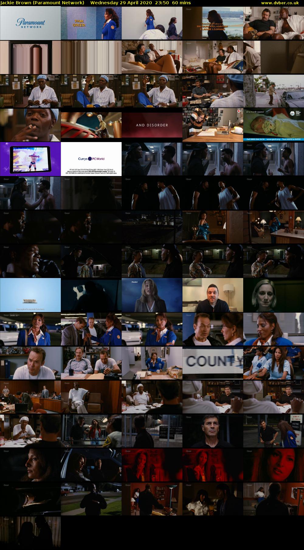 Jackie Brown (Paramount Network) Wednesday 29 April 2020 23:50 - 00:50