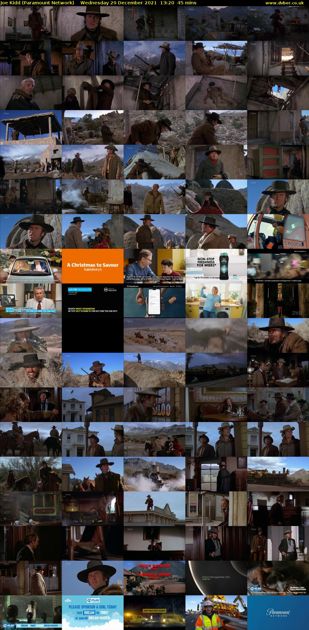 Joe Kidd (Paramount Network) Wednesday 29 December 2021 13:20 - 14:05