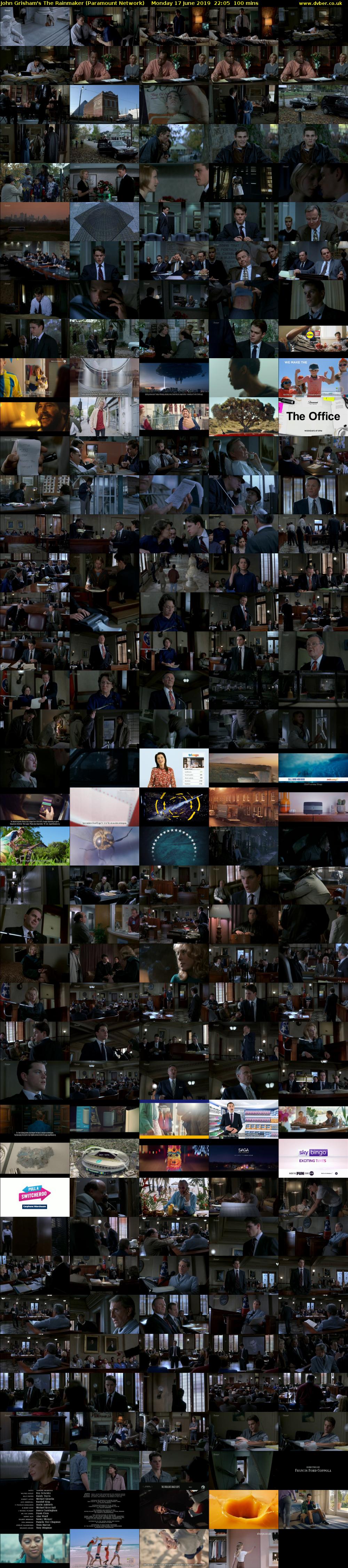 John Grisham's The Rainmaker (Paramount Network) Monday 17 June 2019 22:05 - 23:45